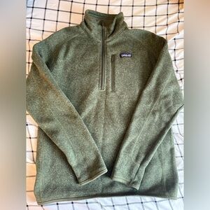 Patagonia Men's Better Sweater 1/4 Zip Pullover NWOT